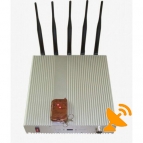 3G Cell Phone Signal Jammer High Power Remote Control