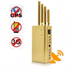 Portable GPSL1(1500-1600Mhz) + Cell Phone Signal Jammer 15 Metres