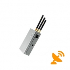Portable GPS + Cellphone Signal Jammer Blocker [GPS,GSM,CDMA,DCS] 20 Metres