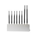 8 Antenna High Power Wifi Jammer Cell Phone + GPS + VHF + UHF Jammer