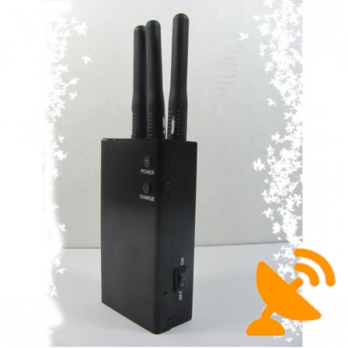 5 Band Portable Wifi Wireless Video Cell Phone Signal Blocker Jammer 10 Metres - Click Image to Close