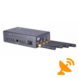 Portable GPSL1 + Wifi + GSM Cell Phone Signal Jammer 20 Metres