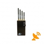 Wifi + Bluetooth Wireless Video + Cell Phone Jammer 5 Band