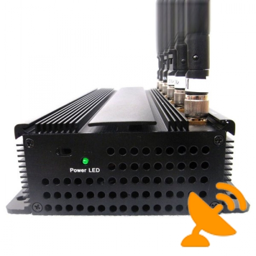 RF GPS CDMA GSM DCS PCS 3G Signal Jammer 40 Metres - Click Image to Close