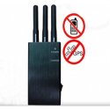 Cell Phone Jammer + Wireless Video Blocker Portable 5 Band