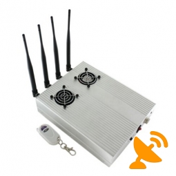 3G GSM CDMA Desktop Cell Phone Signal Jammer 4W