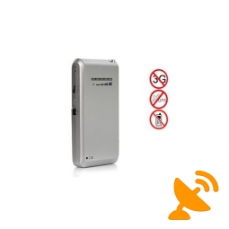 Cellphone Style Mini GPS + Cellphone Signal Jammer 10 Metres