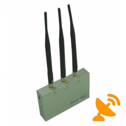 Mobile Phone Signal Blocker with Remote Control [GSM CDMA 3G DCS PHS]