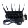 6 Antenna Adjustable High Power Cell Phone Signal Blocker + GPS + Wifi