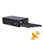 Portable Mobile Phone + Wifi Jammer with Cooling Fan