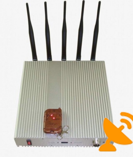 3G Cell Phone Signal Jammer High Power Remote Control - Click Image to Close