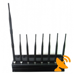 8 Antenna 3G 4G Cellular,GPS,WIFI,Lojack Jammer