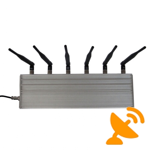 Wall Mounted 315MHz 433MHz RF 3G Mobile Phone Jammer - Click Image to Close