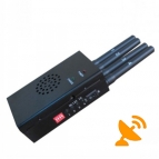 High Power Portable Wifi [10-20 Metres] + Cellular [5-15 Metres] Signal Jammer