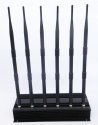 6 Antenna GPS Cell Phone Wifi VHF UHF Jammer - GPS,GSM,3G,Wifi,VHF,UHF