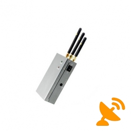 Portable GPS + Cellphone Signal Jammer Blocker [GPS,GSM,CDMA,DCS] 20 Metres