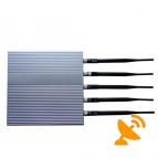 5 Antenna Cell Phone Jammer for 3G GSM CDMA