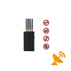 Portable Wifi + GPS + Mobile Phone Signal Blocker 5 Antenna