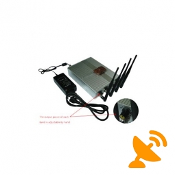 60 Metres High Power Mobile Phone Jammer with Remote with Remote