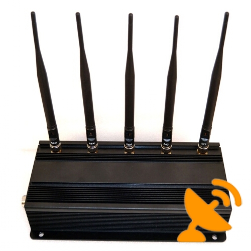 Wall Mounted High Power Cell Phone Signal Blocker + Wifi Jammer - Click Image to Close