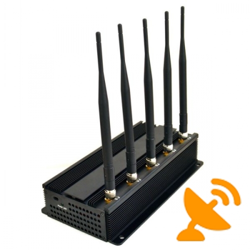 Wall Mounted High Power GPS + Cell Phone Jammer - Click Image to Close