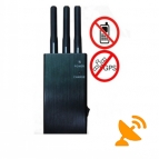 5 Band Portable GPS + Cell Phone Signal Blocker Jammer 10 Metres