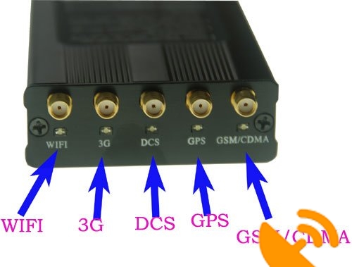 5 Antenna Portable Signal Blocker for GPS,Wifi,GSM,CDMA,3G,DCS - Click Image to Close