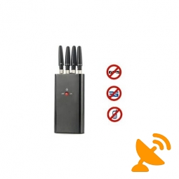 Portable Cell Phone + GPS Signal Blocker Jammer 10 Metres