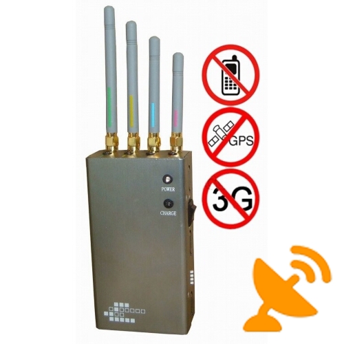 Portable GPS + Mobile Phone Signal Blocker Jammer - Click Image to Close