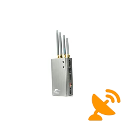 5 Band GPS + CellPhone Jammer Portable - Click Image to Close