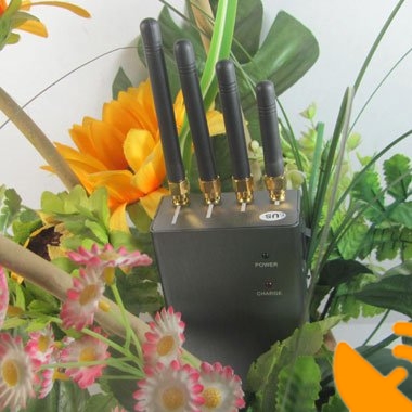 Portable GPSL1 + Wifi + GSM Cell Phone Signal Jammer 20 Metres - Click Image to Close