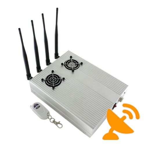 Adjustable High Power Jammer for GSM Signal Blocker + GPS Signal Blocker - Click Image to Close