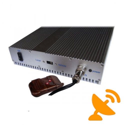 5 Band Cellphone Wifi Signal Blocker Jammer [CDMA,GSM,DCS,PCS,3G, Wifi] 40 Metres - Click Image to Close