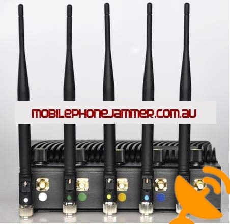 5 Band Signal Jammer Blocker for 3G GSM GPS Wifi Bluetooth - Click Image to Close