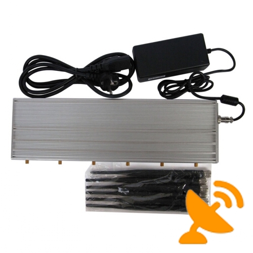 Wall Mounted 315MHz 433MHz RF 3G Mobile Phone Jammer - Click Image to Close