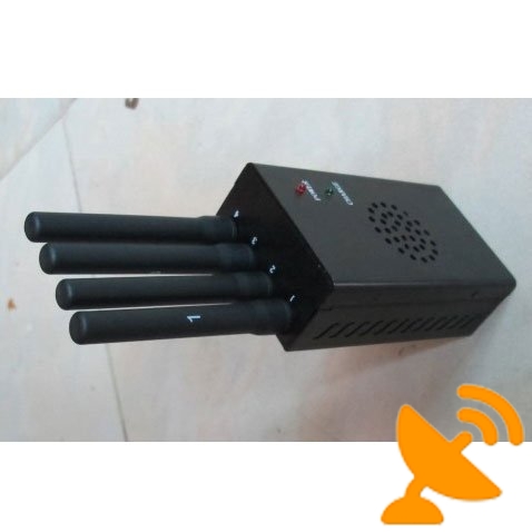 High Power Portable GPS and Cell Phone Jammer [GPS,GSM,CDMA,DCS,PCS] 10 Metres - Click Image to Close