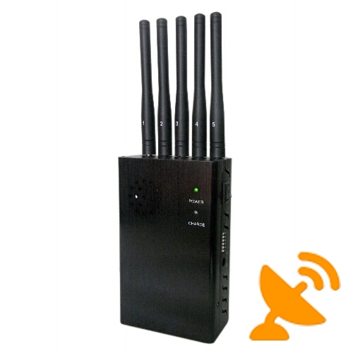 3W Portable 3G Cell Phone Signal Blocker + UHF Jammer + Wifi Blocker - Click Image to Close