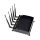 Adjustable Cell Phone Jammer for 3G GSM CDMA DCS PHS