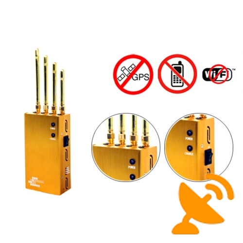 Portable Wi-Fi + GPS + Mobile Phone Jammer - Click Image to Close