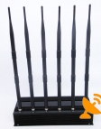 6 Antenna GPS Cell Phone Wifi VHF UHF Jammer - GPS,GSM,3G,Wifi,VHF,UHF