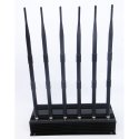 Cell Phone + VHF + UHF + Wifi + GPS Signal Jammer Blocker