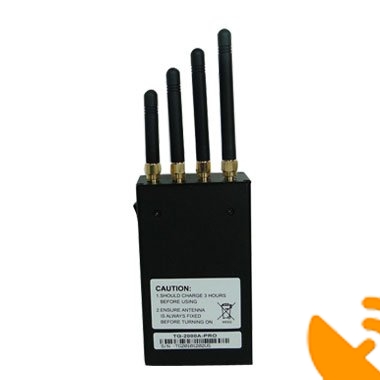 High Power Handheld Cellphone + Wifi Signal Blocker 20 Metres - Click Image to Close