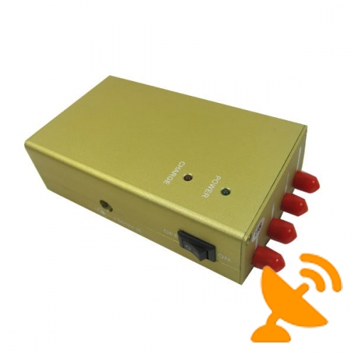 Handheld GPS Cellphone Signal Jammer 3W 4 Antenna [GPS,GSM,CDMA,3G,DCS,PHS] - Click Image to Close