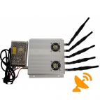 25W 2400 MHz - 2500 MHz Cell Phone + Wifi Jammer