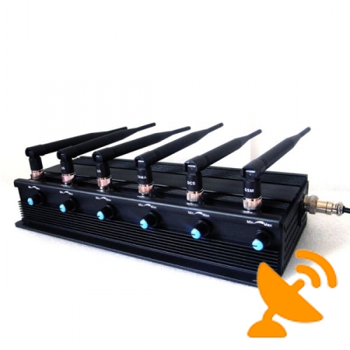 Advanced High Power Wifi+GPS+Cellular Phone Signal Jammer 40 Metres - Click Image to Close