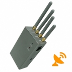 Portable Cell Phone Jammer - High Power GSM,CDMA,DCS,PCS,3G