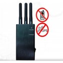 5 Band Portable Wifi Wireless Video Cell Phone Signal Blocker Jammer 10 Metres