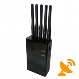 3W Portable 3G Cell Phone Signal Blocker + UHF Jammer + Wifi Blocker