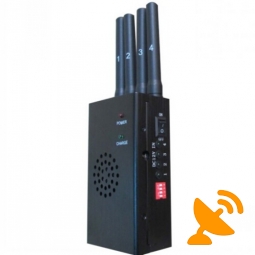 High Power Portable GPS and Cell Phone Jammer [GPS,GSM,CDMA,DCS,PCS] 10 Metres