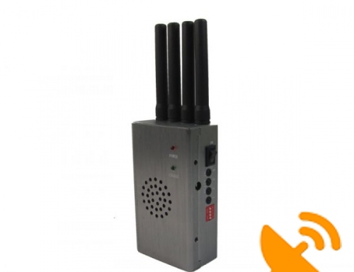 High Power Portable GPS + Mobile Phone Signal Jammer 20 Metres GPS 10 Metres Mobile Phone - Click Image to Close
